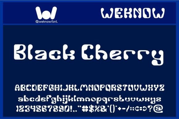 Black Cherry: A Designer's Verdict on a Bold Display Typeface