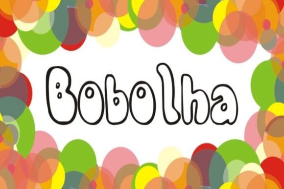 Bobolha: The Quirky Display Typeface for Joyful Editorial Design
