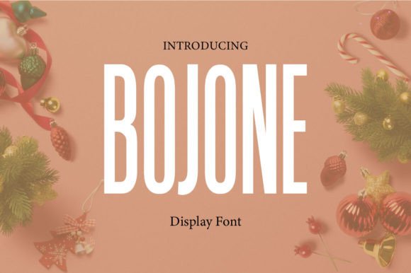 Bojone: The Premium Display Font for Modern Editorial Design