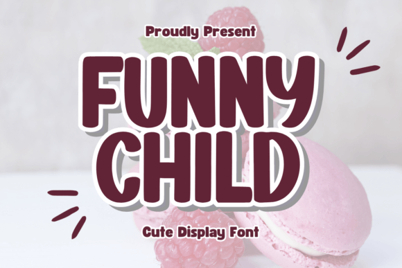 Funny Child: A Playful Display Typeface for Editorial Design