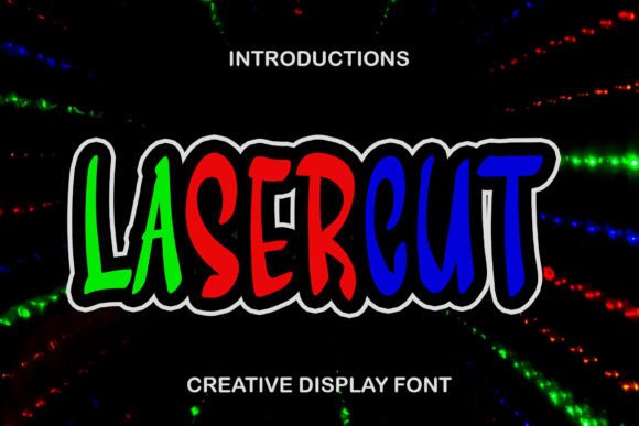 Lasercut: The Quirky Display Font for Cheerful Branding Projects
