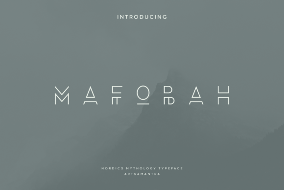 Mafobah: The Modern Display Font for High-Impact Campaigns