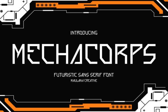 Mecha Corps: The Futuristic Font That Elevates Small Business Branding