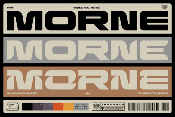 Morne: The Bold Display Font That Elevates Small Business Branding