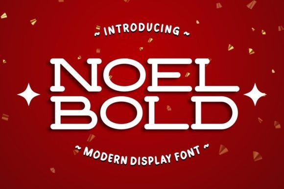 Noel Bold: The Premium Display Typeface for Festive Campaigns