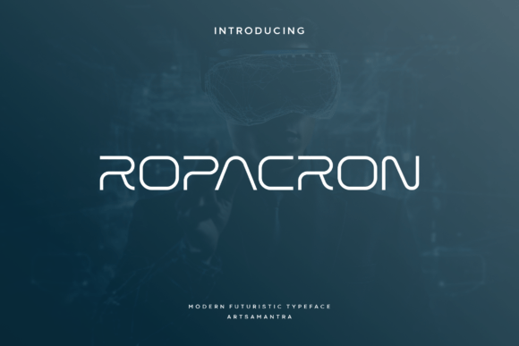 Ropacron: The Futuristic Display Font for Modern Web Design