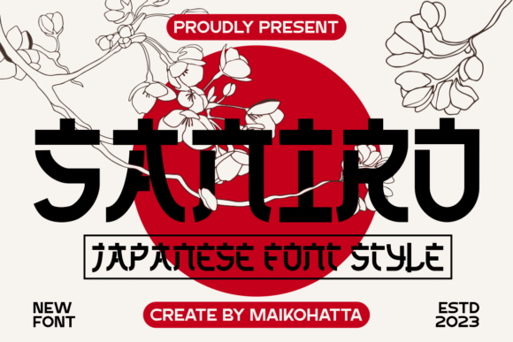 Saniro Typeface Review: A Cultural Display Font for Modern Brands