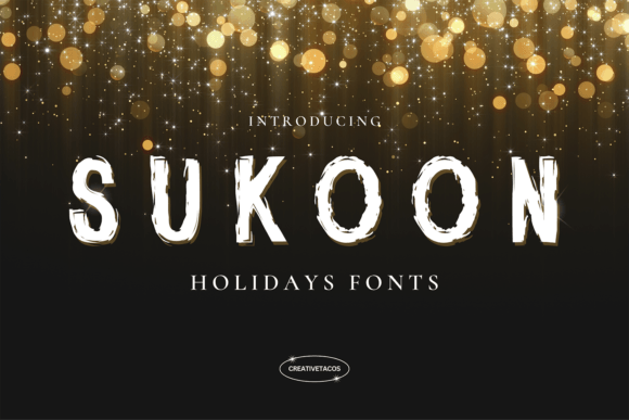 Sukoon: The Premium Display Font for Holiday Campaigns