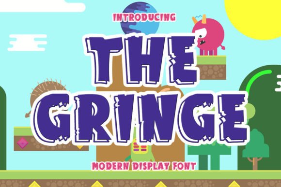 The Gringe: The Modern Display Font That Elevates Small Business Branding