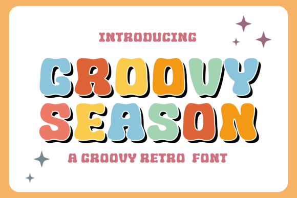 Transform Your Brand Identity with the Groovy Season Typeface