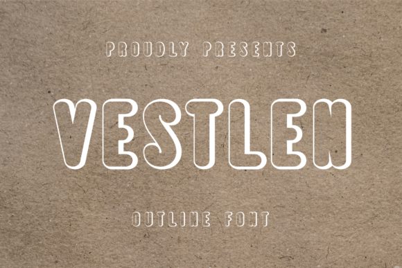 Vestlen: The Sweet Display Typeface for Handmade Shop Branding