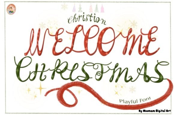 Welcome Christmas Christian: The Perfect Display Font for Holiday Branding